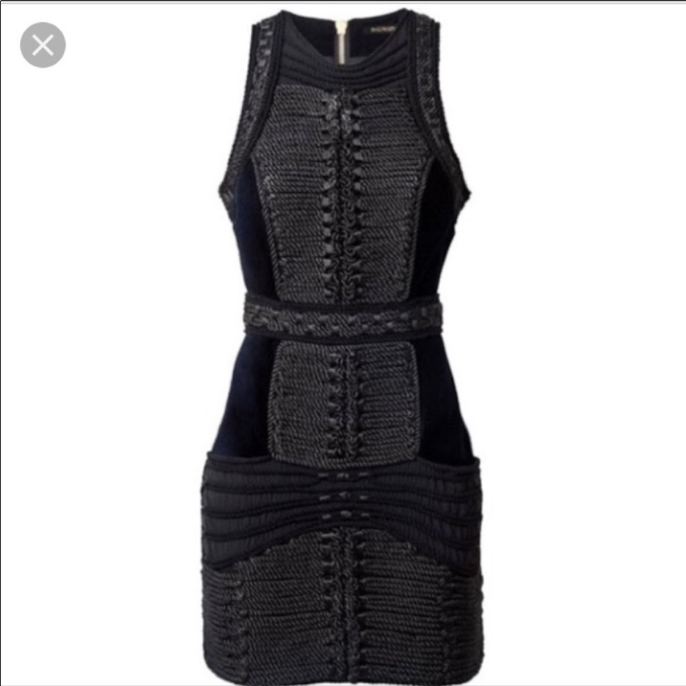 Balmain x HM Rope Dress - Picture 1 of 3